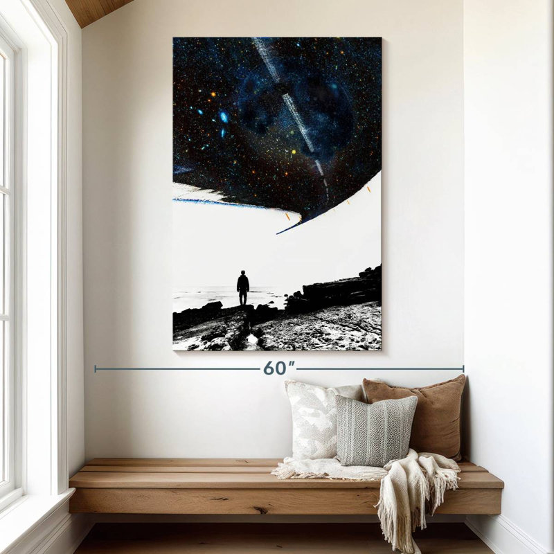 Kelan The Road Less Traveled, 51" H x 34" W