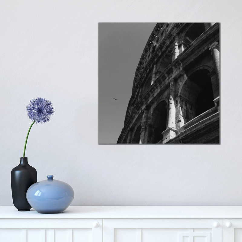 Roman Coliseum by Bethany Young - Print on Canvas, 45.72cm H x 45.72cm W x 3.81cm D, Wrapped Canvas