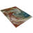 Bicknell Machine Made Heatset Polypropylene Area Rugs  - Rectangle, Caramel Blue Color, Contemporary Modern Design, Low Pile Machine Made Area Rugs for Living Room, Bed Room-30779279