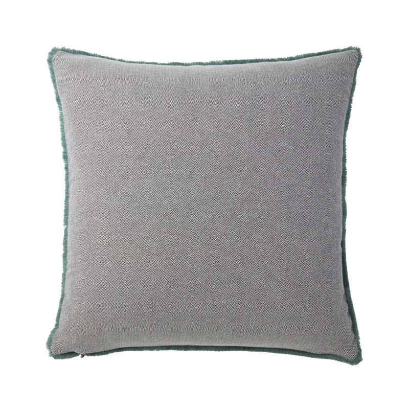 Manaca Decorative Pillow, Green/White/Blue