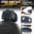 Front Row Seat Covers Universal Waterproof Polyester For Cars Suvs Trucks Airbag Compatibility​​-117805596