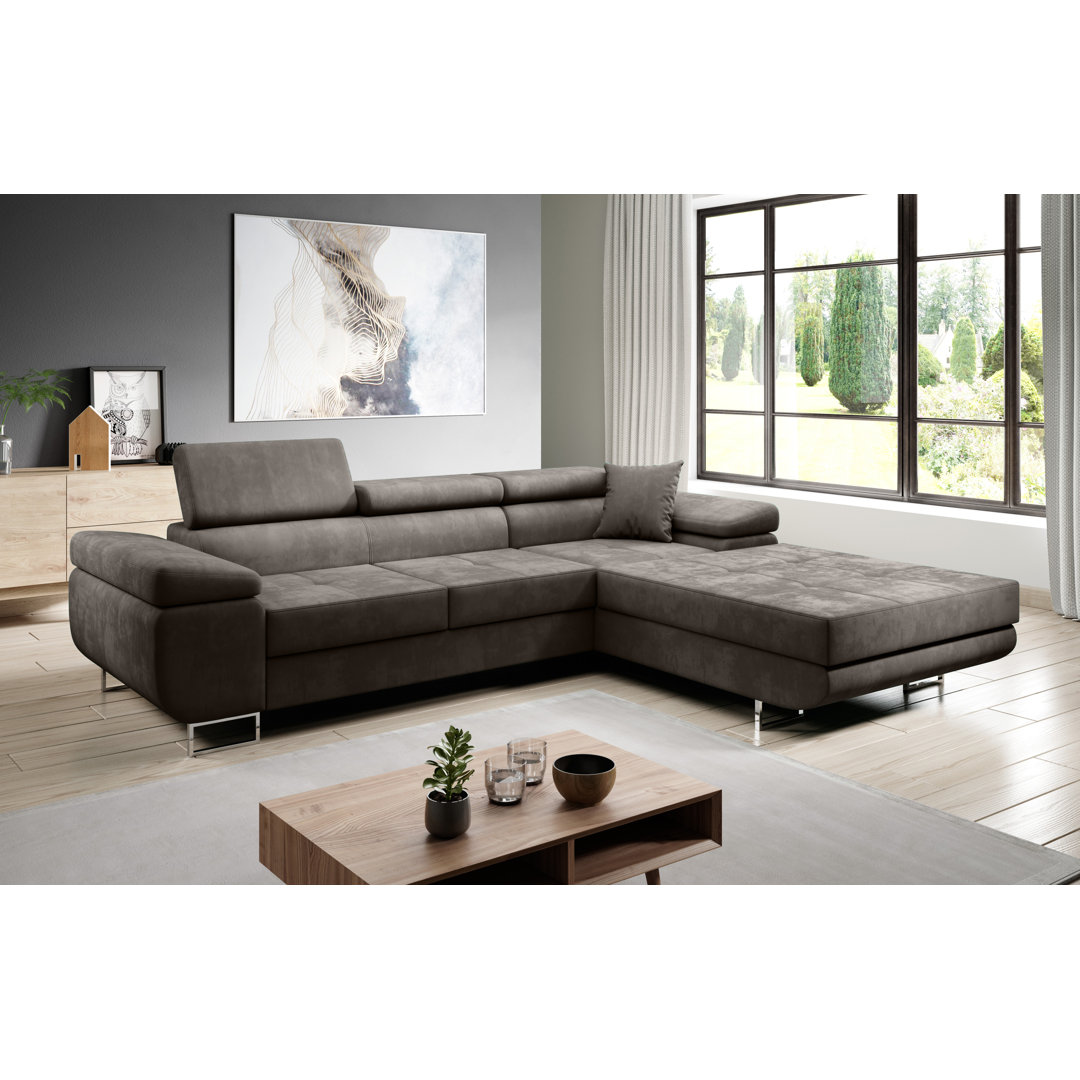 Ecksofa Aishlin mit Bettfunktion