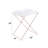 Clear Acrylic & Copper Finish Tray Table
