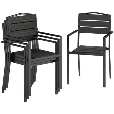Outdoor Patio Dining Armchair