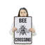 Enseigne en plastique 13 po x 20 po Bee Crossing-119527647