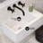 Delice 24" Rectangle Wall-Mount Bathroom Sink in Matte White-101511590