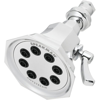 Vintage 2.0 GPM Multi Function Adjustable Shower Head