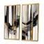«Abstract Transitional Shapes», 2 pièces sur toile-683186999-683187001