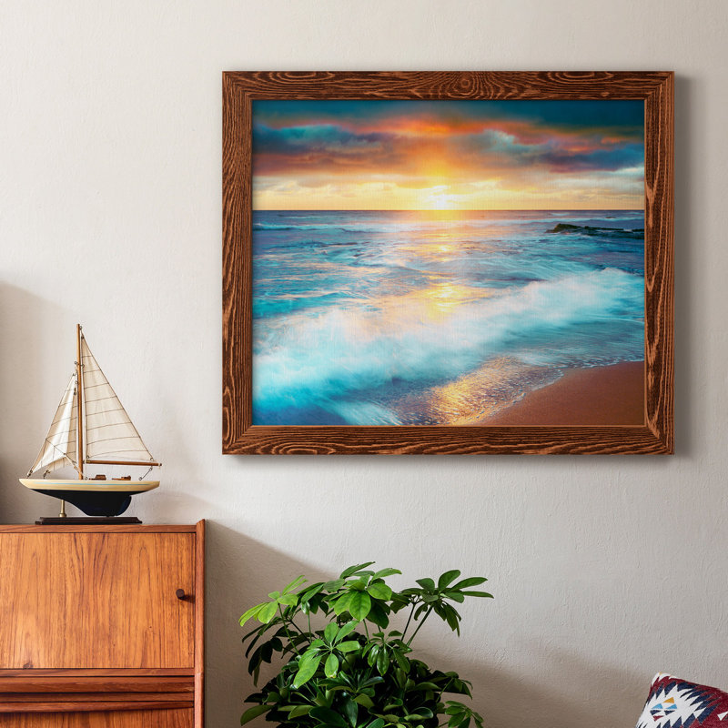 Amber Light - Photographie de cadre photo sur toile, Érable, H 24 po x l 18 po x P 1,5 po