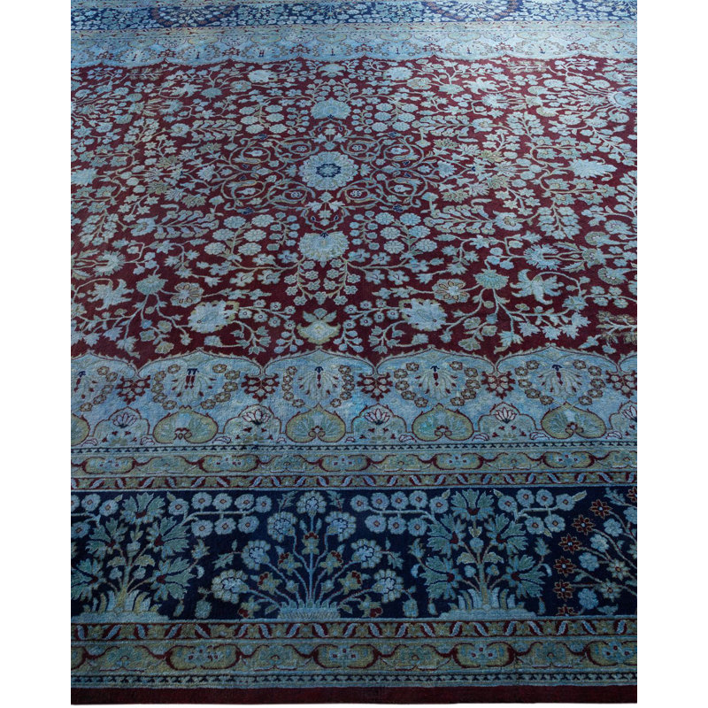Fine Vibrance One-of-a-Kind 9' 2" X 12' 4" Hand Knotted Area Rug