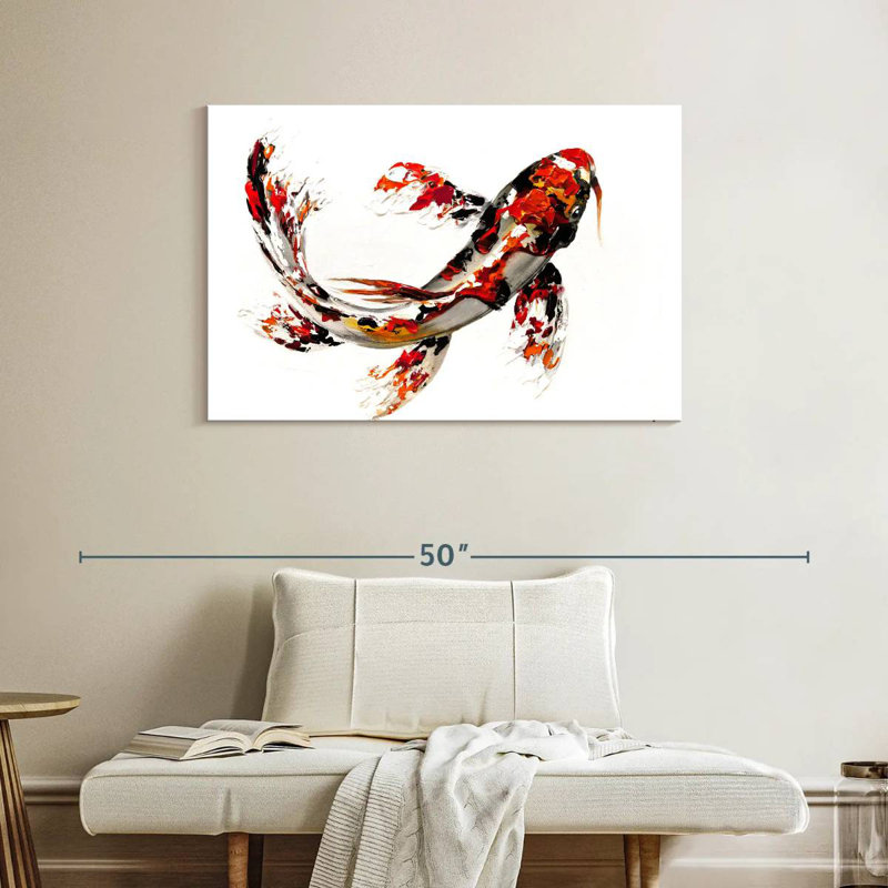 Poisson koi simple Brampt, H 26 po x l 39 po