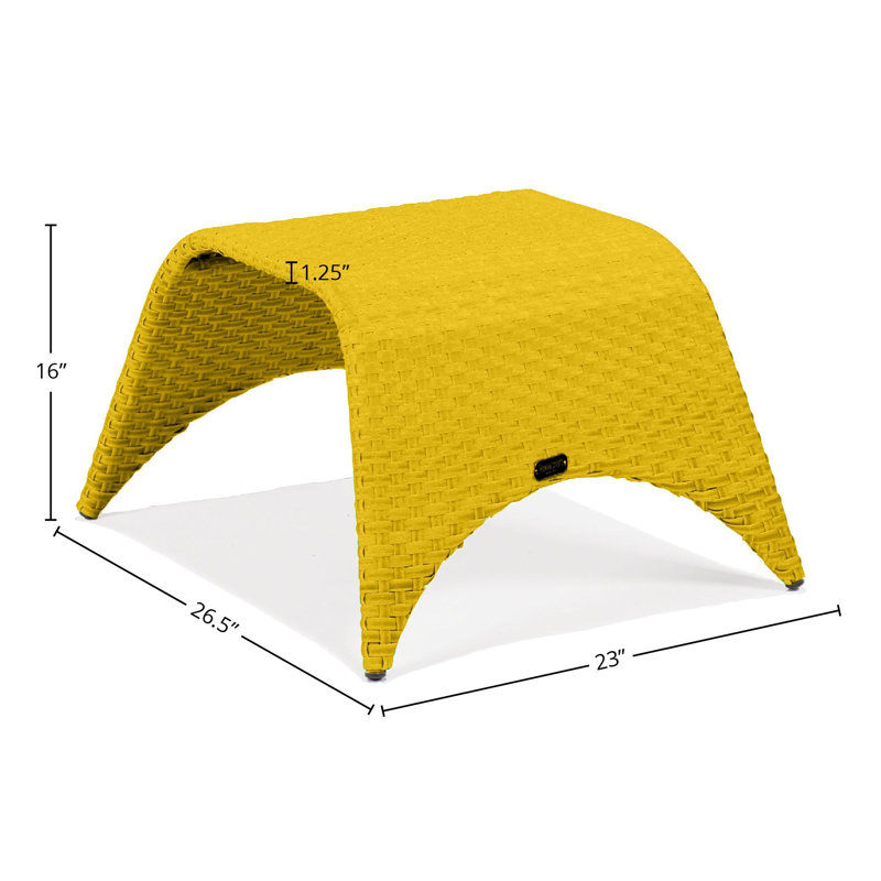 Malibu Stack Side Table, Yellow