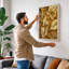 Gilded Leaves Botanical - Wrapped Canvas-1598076834-1598076844