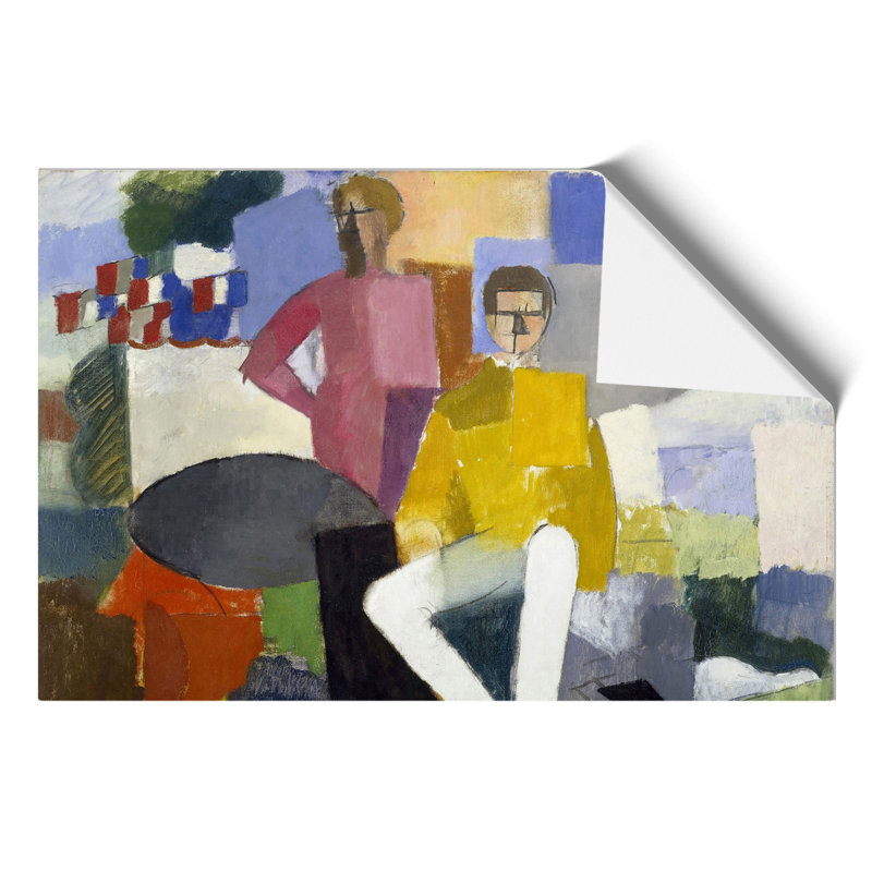 The Fourteenth Of July by Roger De La Fresnaye - No Frame Painting, 42cm H x 59cm W x 0.1cm D