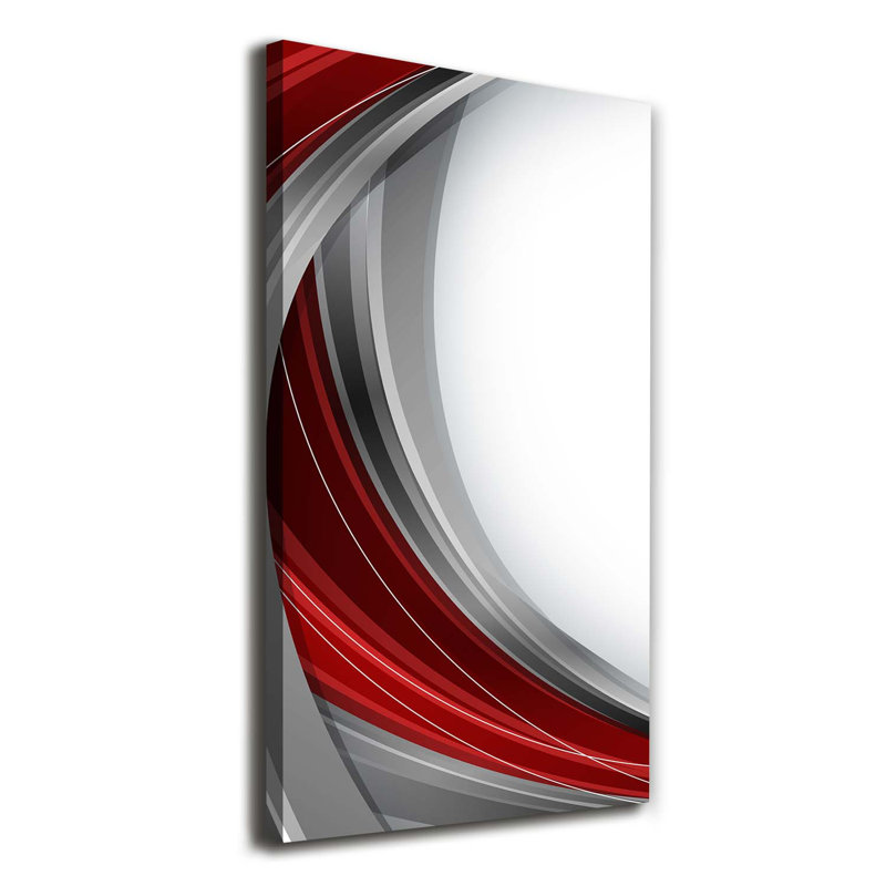 Waves Background - Wrapped Canvas Print
