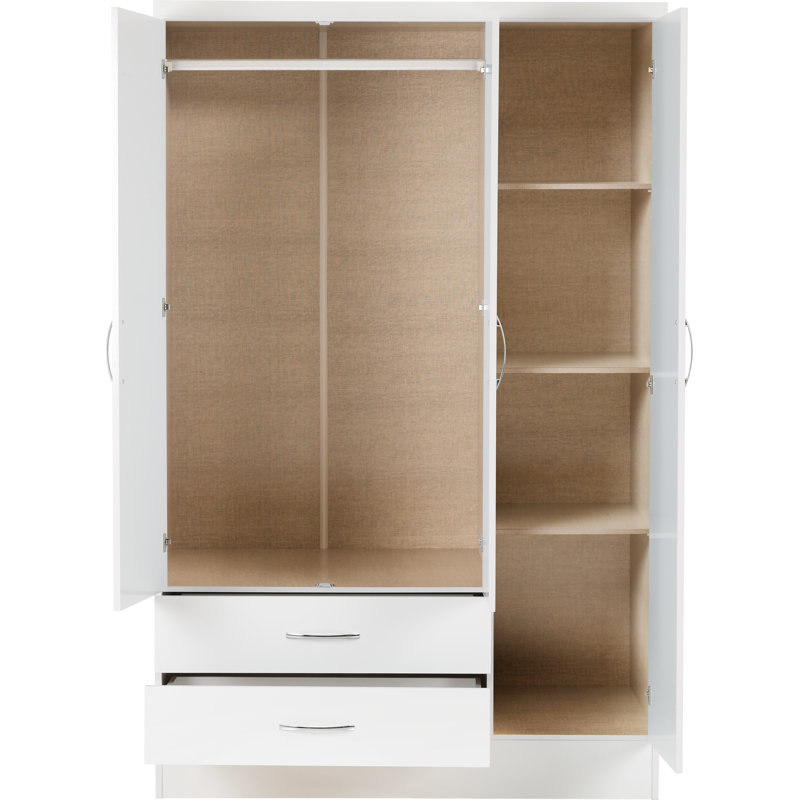 Cascio 4 Piece Bedroom Set, White