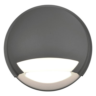 Avante - LED Outdoor Wall Light - Opal Glass Shade
