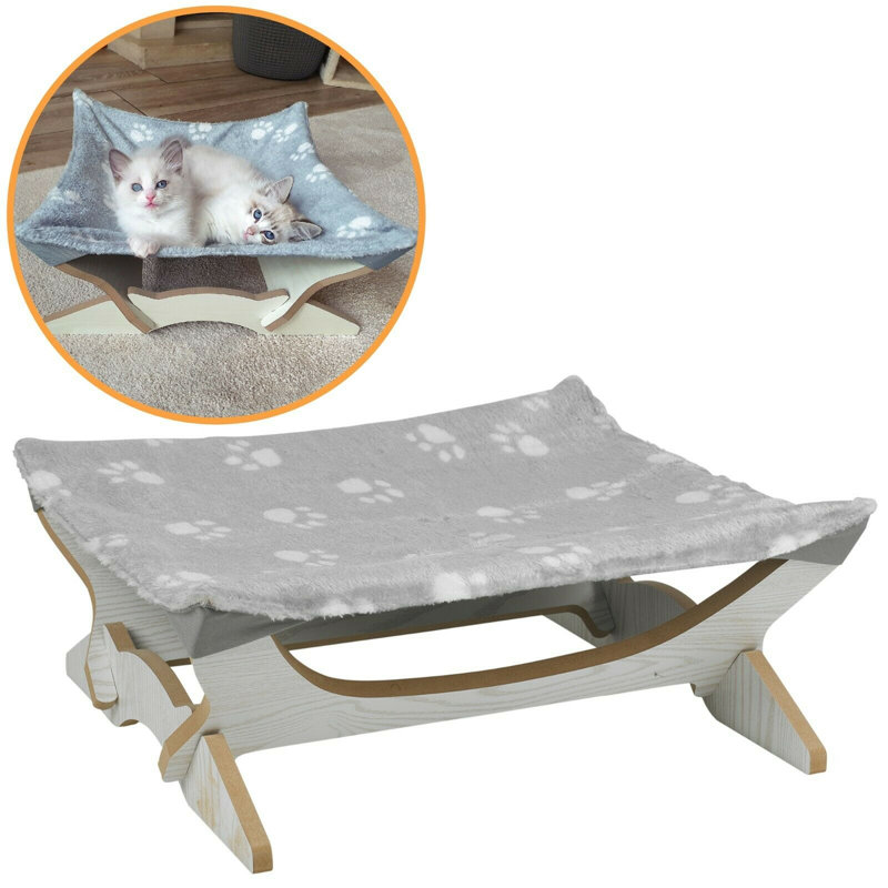 Lodgeste Animal Print Elevated Pet Bed