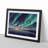 Aurora Borealis Reflection - Single Picture Frame Print-1936788413-1936788414