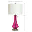 Austin Allen James - Marth - lampe de table en verre avec abat-jour blanc - 17 x 17 x 33-1584024113