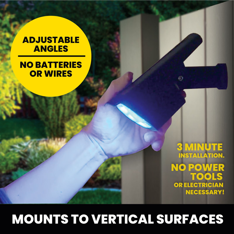 Bell + Howell Solar Powered Color Changing LED Pathway Lights, 8 Pack