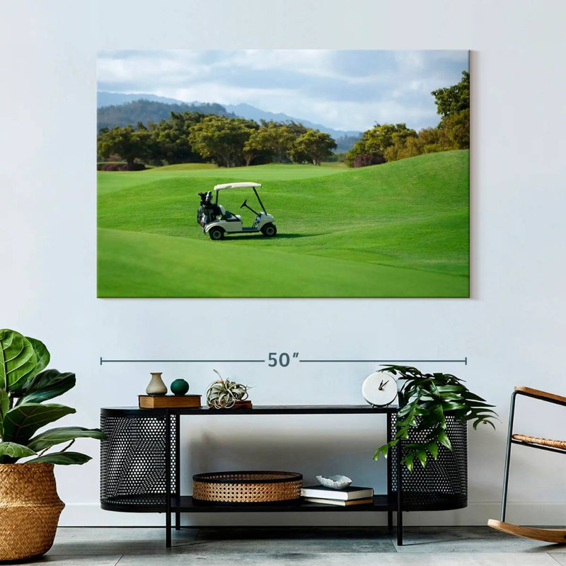Golf course cart Sireci, H 34 po x l 51 po