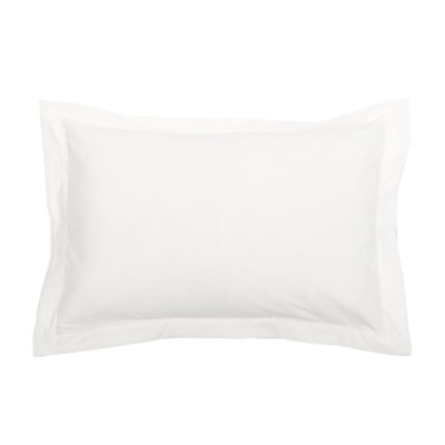 Hemstitch White Sham