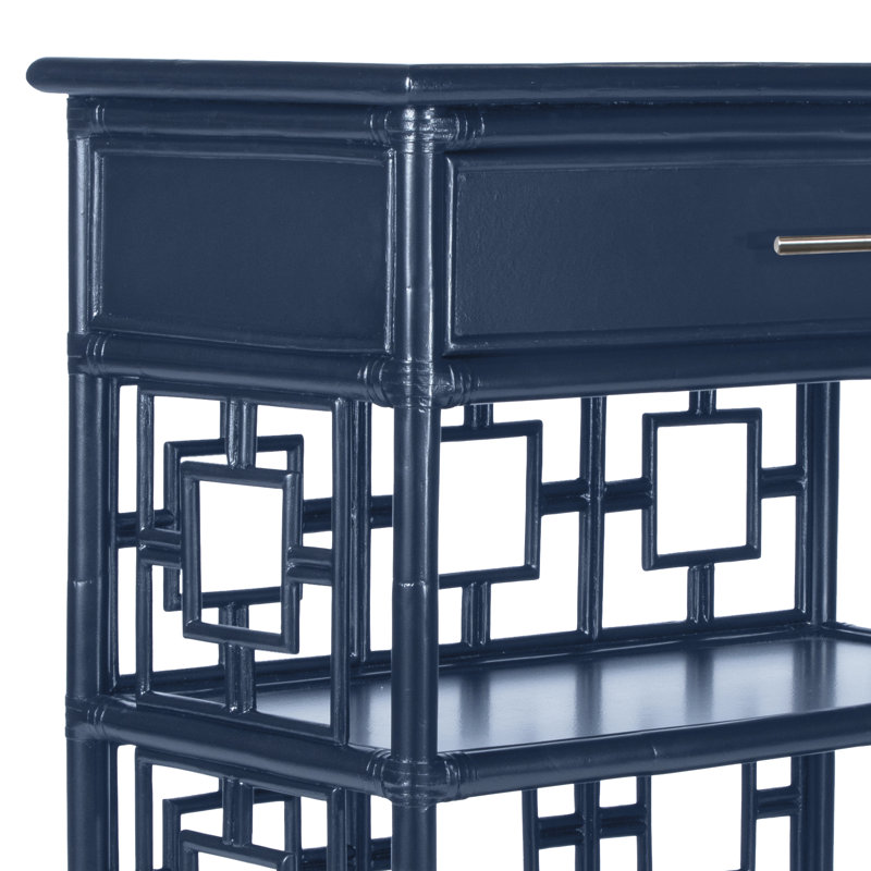 Sobe End Table, Navy