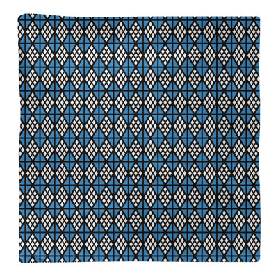 Serviette en coton diamants