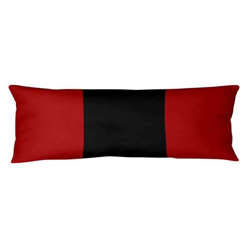 Polyester Medium Pillow, Red and Black, San Francisco Football