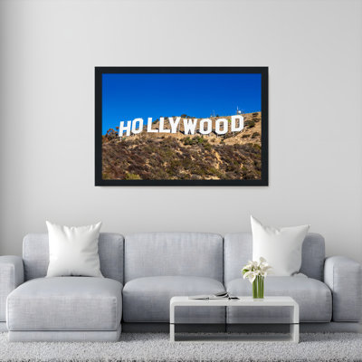 'Hollywood California' Framed Photographic Print