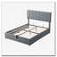 Lit plateforme tapissier avec système de rangement hydraulique-1324697984-1324697985