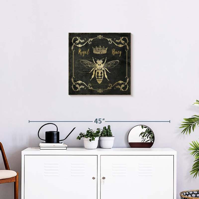 Abeille royale Brampt I, H 20 po x l 20 po
