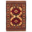 Tapis brun clair 4 pi 1 po x 6 pi 4 po Miruna
