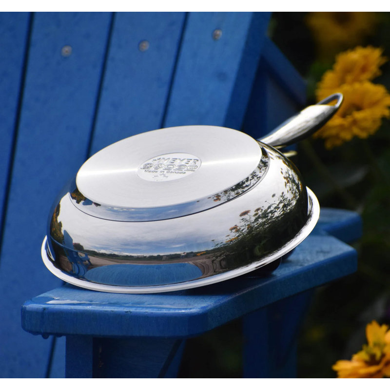 Meyer Accolade 24cm Stainless Steel Skillet Fry Pan Made in Canada