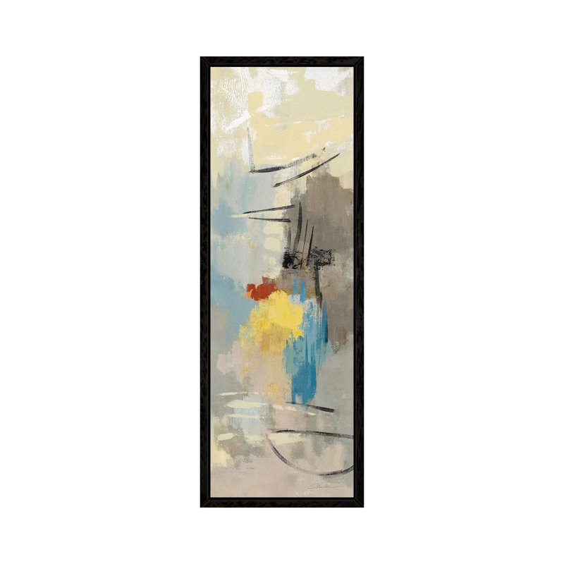 Sail Away II by Silvia Vassileva - Panoramic Gallery-Wrapped Canvas Giclée on Canvas, Black Framed, 30.48 cm H x 91.44 cm W
