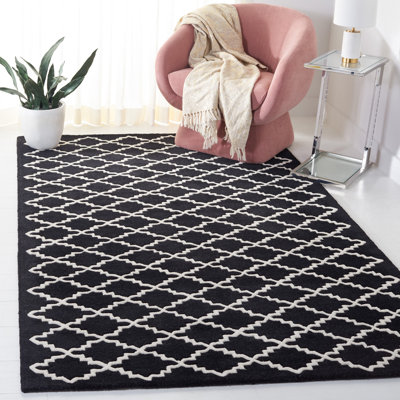 Carolene Hand Tufted Wool Geometric Rug
