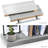 Sydney 16" W x 6" D Floating Shelves Set with Invisible Wall Mount Brackets-64526484