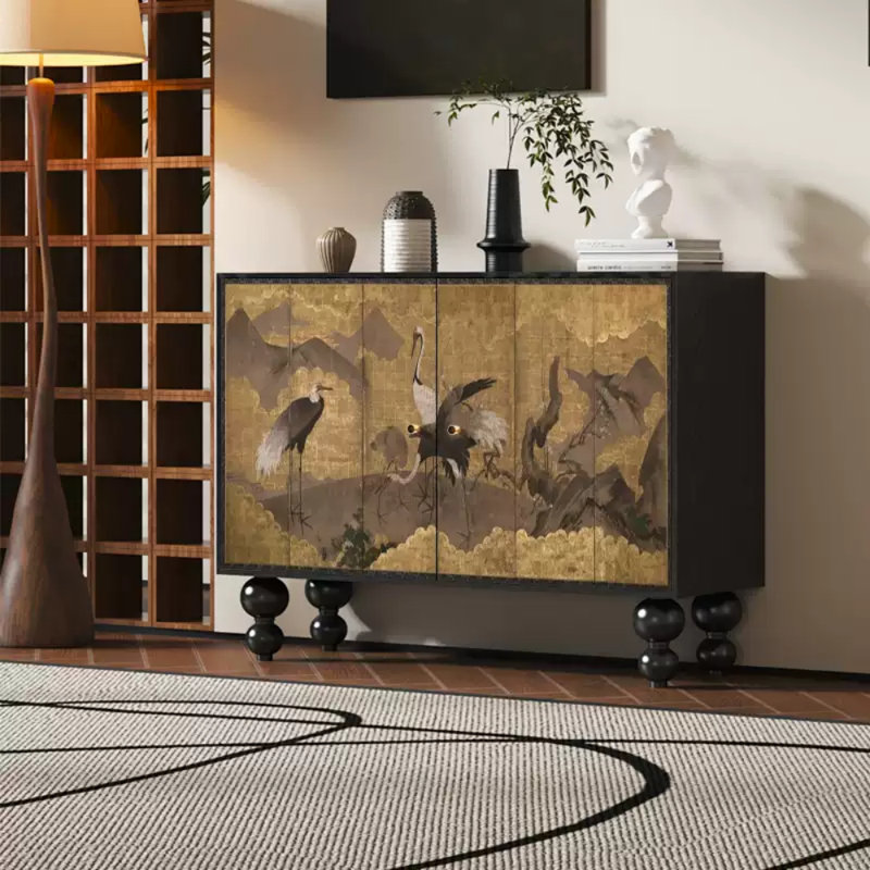 Retro Decorated Sideboard