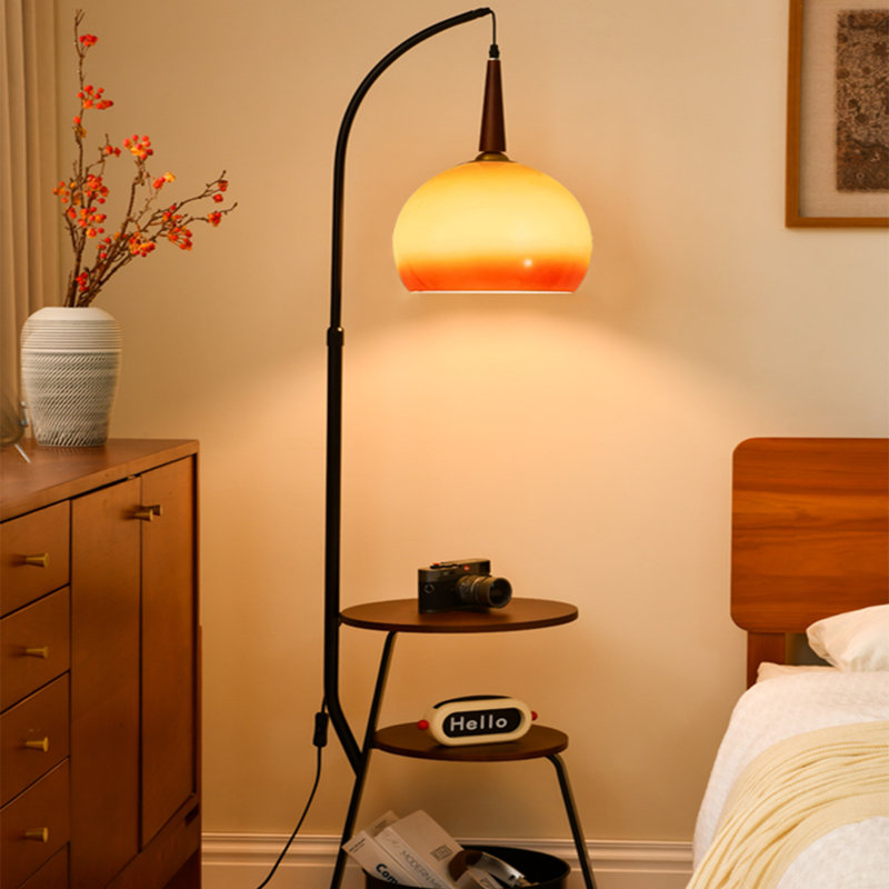 Lampe de bureau intégrée pour chambre à coucher Iron Art