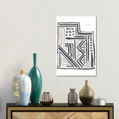 Utah 1 Piece Wall Art on Canvas