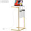 40cm W Engineered Wood Bedside Table