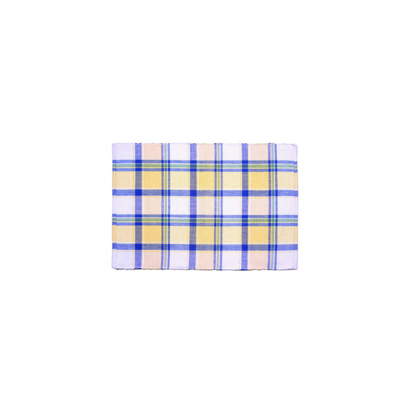 Vina Cotton Plaid Rectangle Placemat