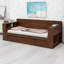 Lit de jour avec bureau amovible, tiroirs de rangement et table d'appoint hydraulique-469426686-469426685