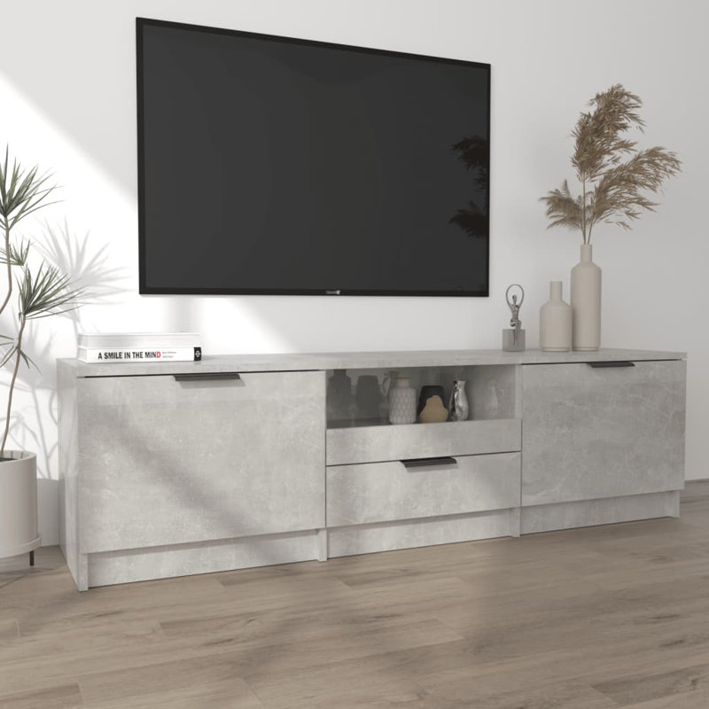 Danjean TV Stand, Light Gray