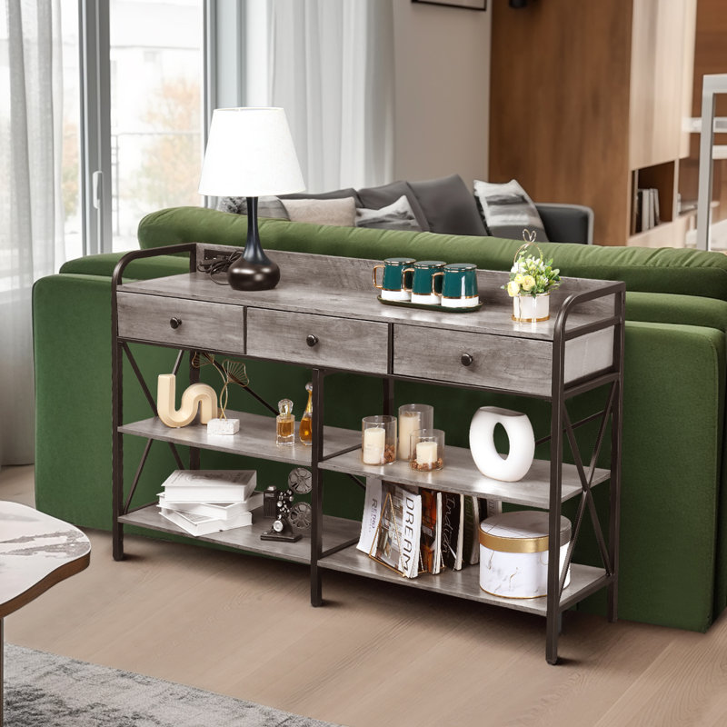 Console 55,11 po Gandharva, Gris
