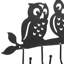 Clapham Wall Owl Organiser with Key Hooks