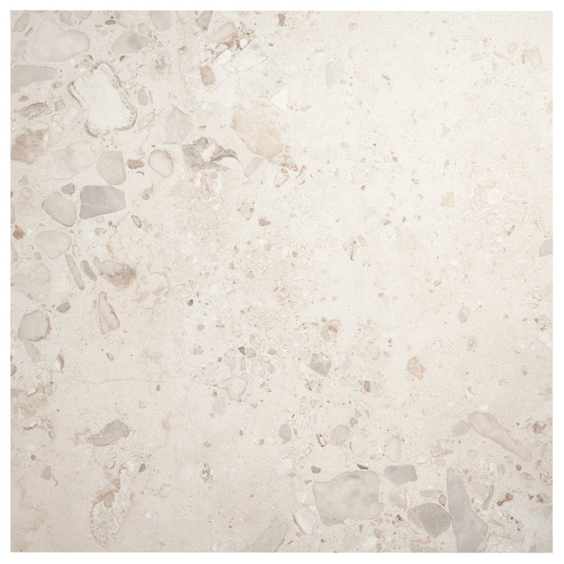 Piccoli Grande Semi-Polished Porcelain Tile, Cream