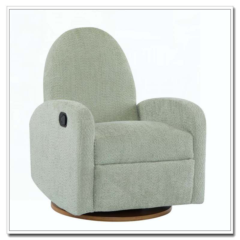 Fauteuil inclinable et pivotant 360 °, Vert clair