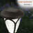 Brown Solar Powered Integrated LED Metal Pathway Light Pack